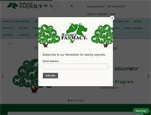 Tablet Screenshot of naturesfarmacy.com